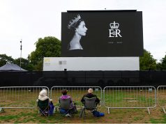 Royal fans in Hyde Park