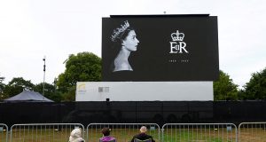 Royal fans in Hyde Park