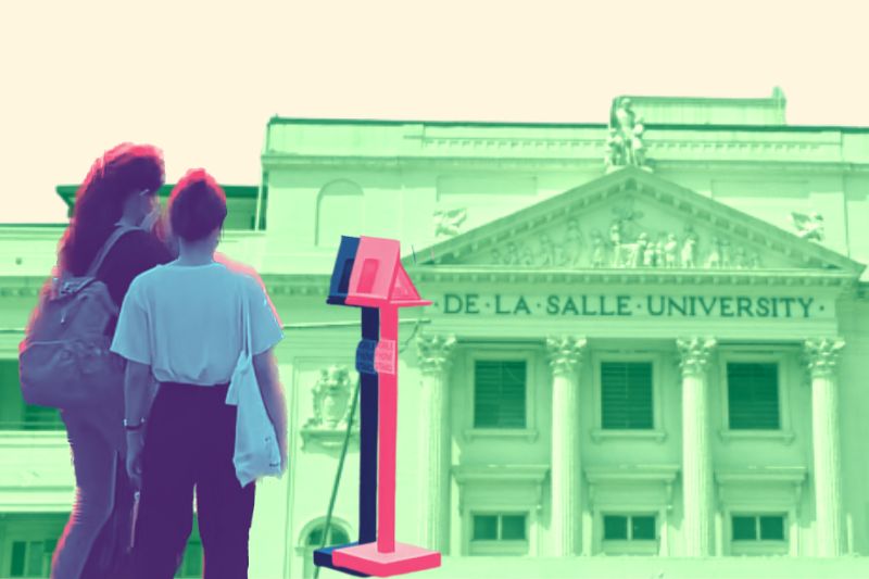 De La Salle University installs mobile phone stands for students