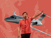 Spotted: Philippine Air Force’s Gulfstream G280 flew to Singapore during F1 weekend