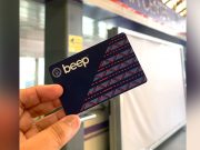Spotted: Stored value cards for commuters selling in e-commerce platform Beep card