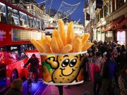 Homegrown flavored fries brand opens first branch in British capital