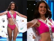 ‘Rabiya vibes?’: Comments as Celeste Cortesi struts swimwear at Miss Universe prelims Celeste Cortesi_swimwear