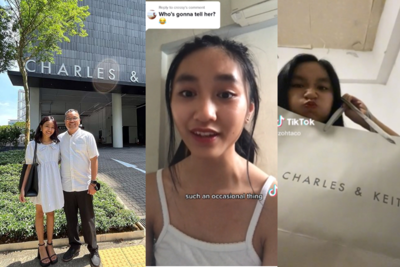 Charles & Keith invites viral 'luxury bag' TikTok teen to meet its
