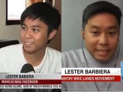 ‘Mahilig mag-Facebook’ guy in viral news segment now a cycling advocate Lester Babiera-feb-2023