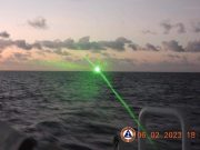 Philippines, US discuss joint coast guard patrols in South China Sea PCG_laser