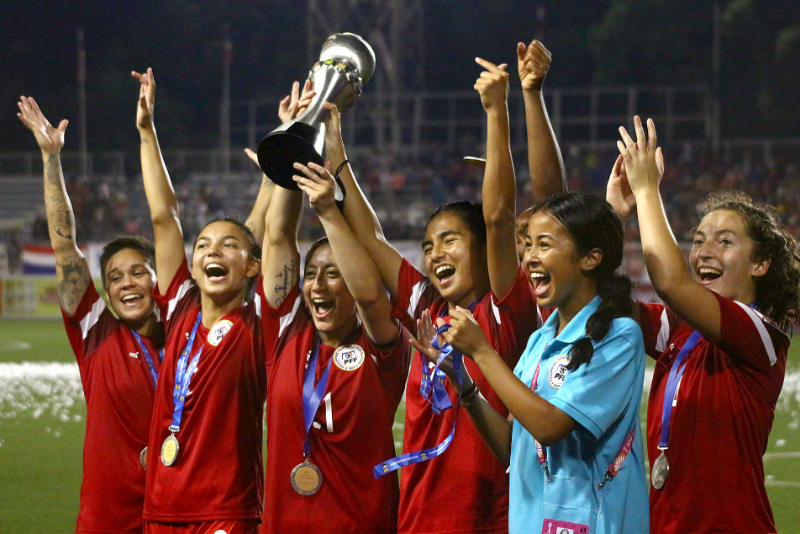 Philippine women's football team, lead conversation about women in sports