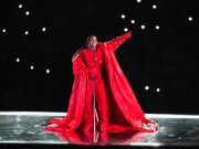Pregnant Rihanna lights up Super Bowl stage with ‘Diamonds’