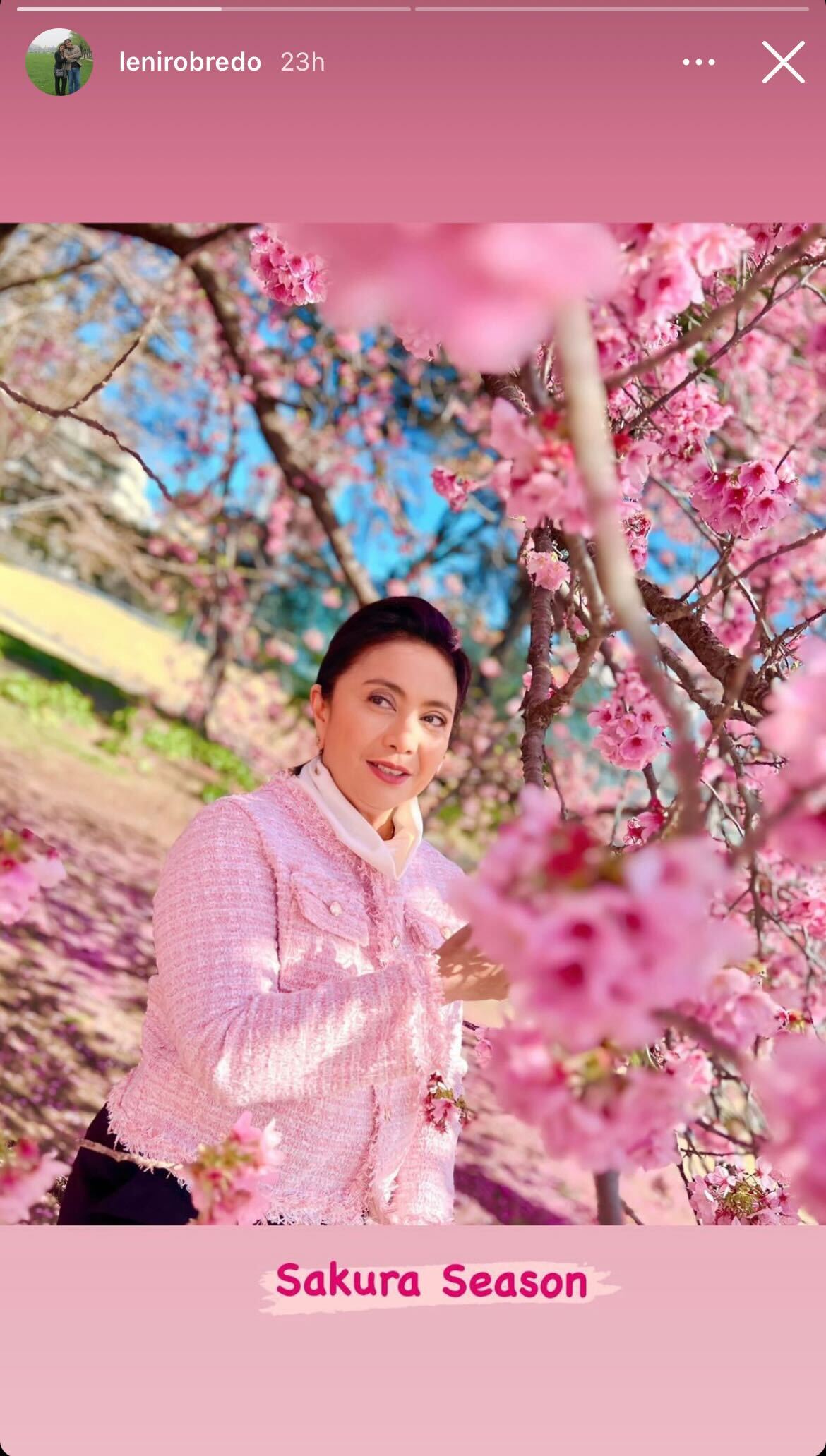 Leni Robredo_Sakura Season