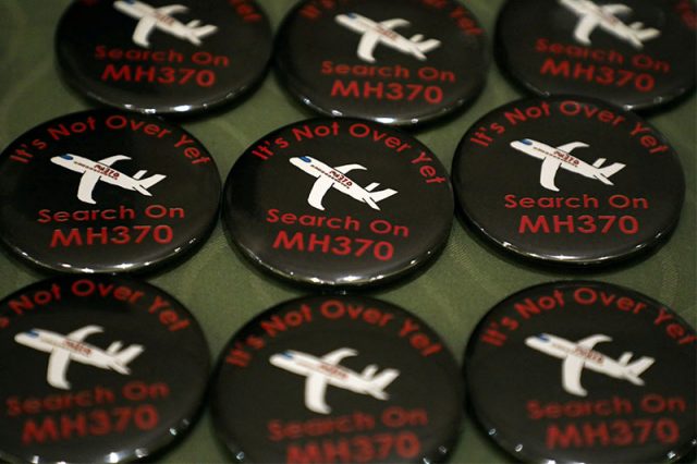 MH370 pins