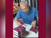 National Artist Ricky Lee offers signed books with personal dedication Ricky Lee_book signing