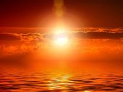 Sun in sky
