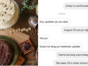 ‘Harina pa lang’: Dessert shop’s update about cake order draws laughs
