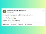 DOH_unusual tweet