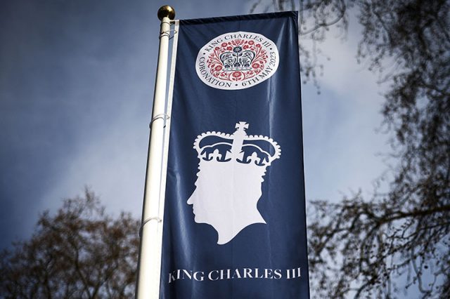 King Charles coronation flag
