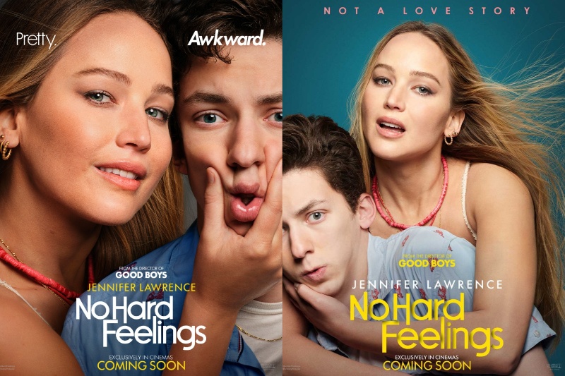 Jennifer Lawrence, Andrew Barth Feldman get cozy in new 'No Hard