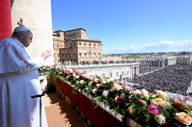 Pope Francis on Easter Sunday