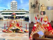 Cebu BBP bet draws flak for donning Santo Niño national costume