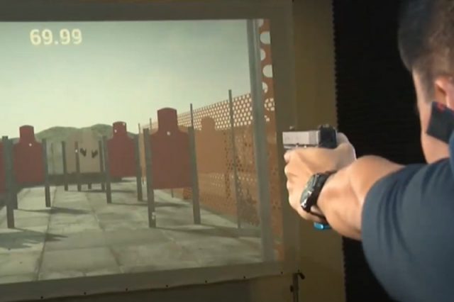 PNP firearm simulation system