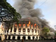 Manila Post Office building fire sparks worries over parcels, national IDs