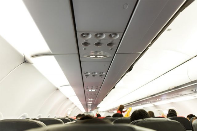 Airplane interior