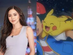 Kim Chui and Pikachu
