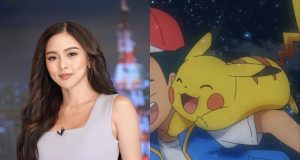 Kim Chui and Pikachu