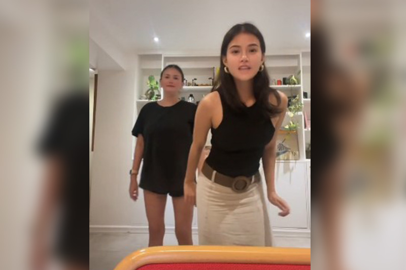 800px x 533px - Maris Racal, Angelica Panganiban amuse Pinoys with 'Si Nena' viral dance
