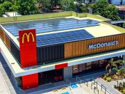 Fast food chain installs solar-powered rooftops on 25 Philippine stores