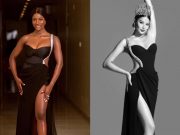 Miss Universe Nigeria 2023 contestant dons evening gown inspired by Michelle Dee Naza Miracle_Michelle Dee