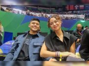Picture of Yassi Pressman, CamSur gov Luigi Villafuerte in FIBA World Cup goes viral Luigi Villafuerte_Yassi Pressman