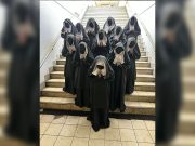 Spotted: Black-veiled faceless nuns in Manila as ‘The Nun II’ hits cinemas The Nun 2
