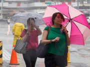 Thousands without power after Typhoon Haikui batters Taiwan