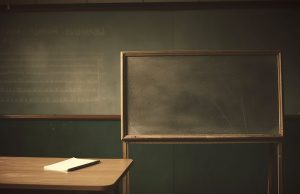 School blackboard