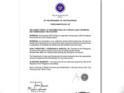 ake presidential proclamation