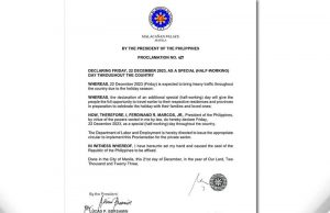 ake presidential proclamation