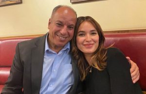 Sarah Lahbati and Adel Labhati