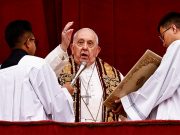 In Christmas Day message, pope decries Gaza’s ‘appalling harvest’ of civilian deaths