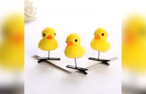 Duck hair clip