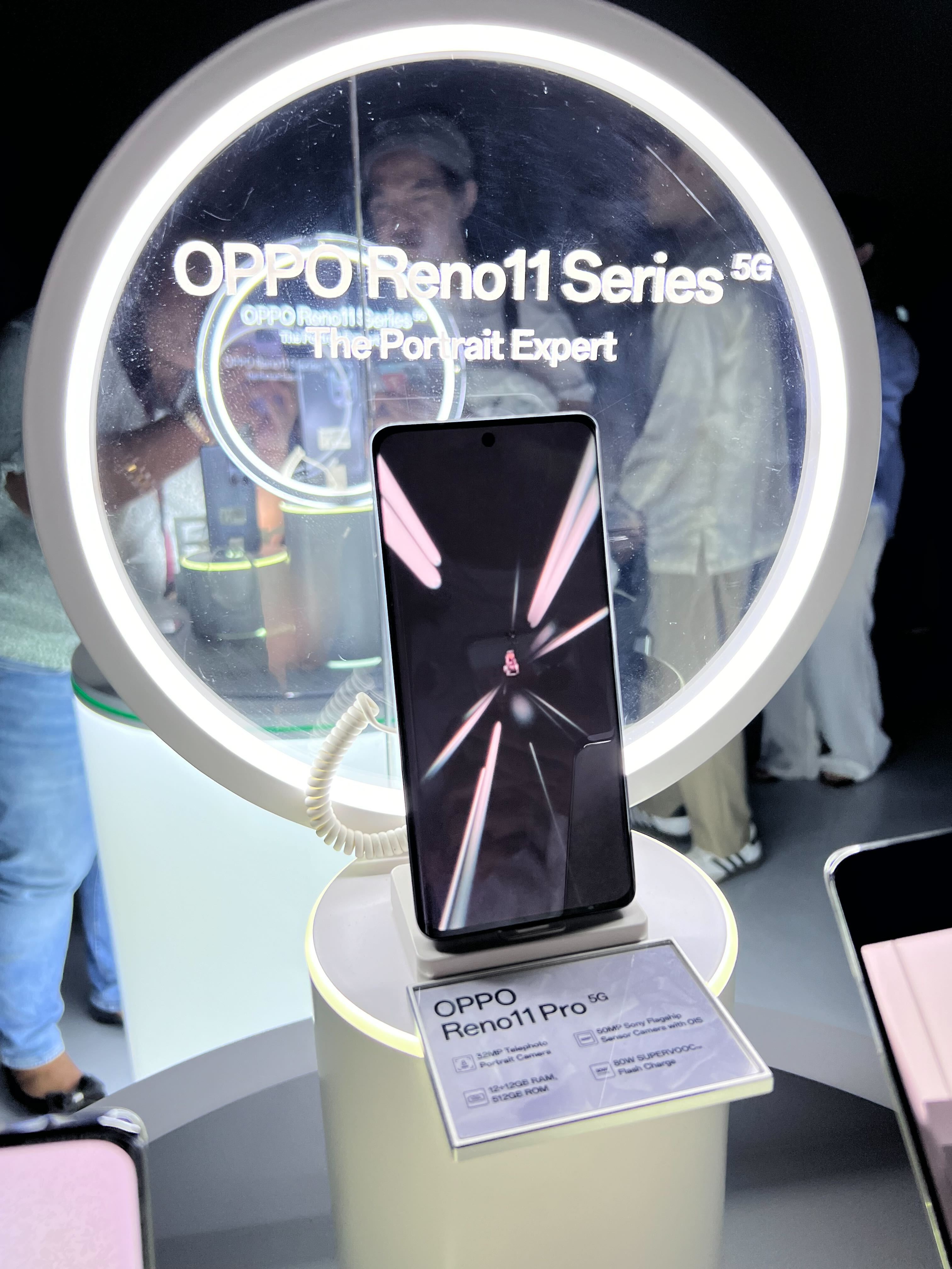 OPPO Reno11 5G during launch 
