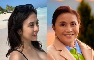 Rachel Alejandro and Leni Robredo