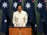 Ferdinand Marcos in Australia