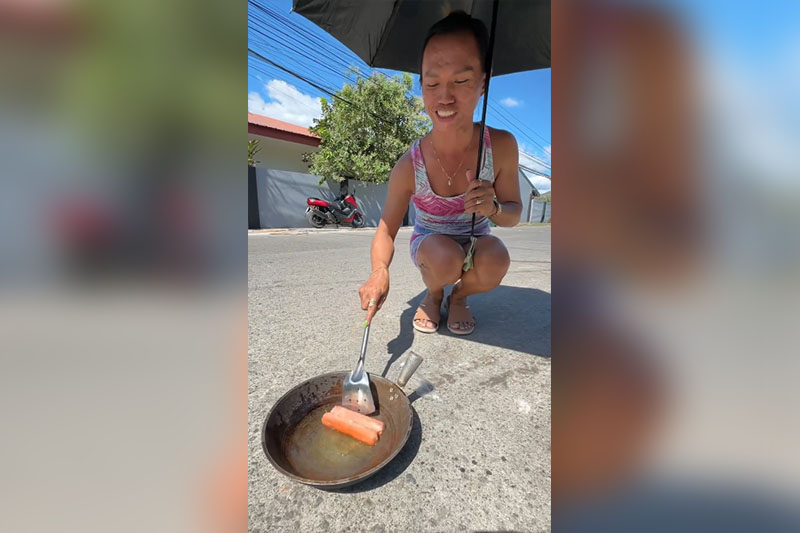 Viral experiment: Negros Occidental vlogger tries cooking food using sun's heat