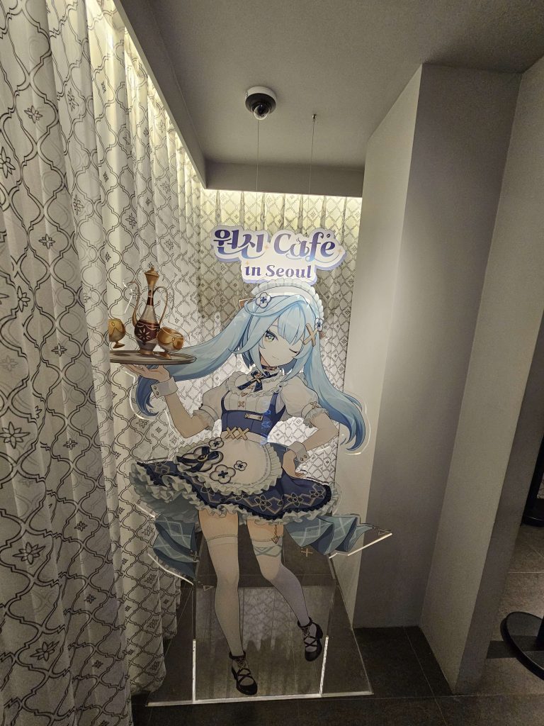 Spotted in Seoul: 5-story cafe dedicated to online game Genshin Impact