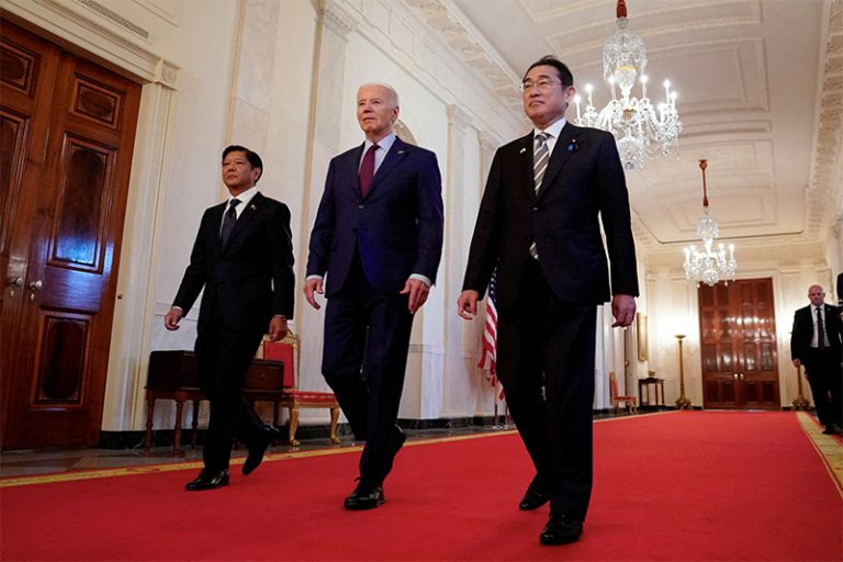 US, Japan, Philippines strike deals on defense, investment at leaders ...