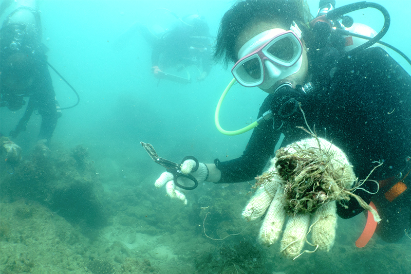 Thai divers seek to take on 'ghost gear' threatening marine life