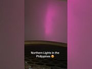 Did Northern Lights show up in MOA Arena area? SM Mall of Asia Arena
