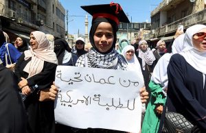 Student protester