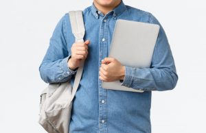 Male student