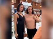 RBonney Gabriel and Gloria Diaz